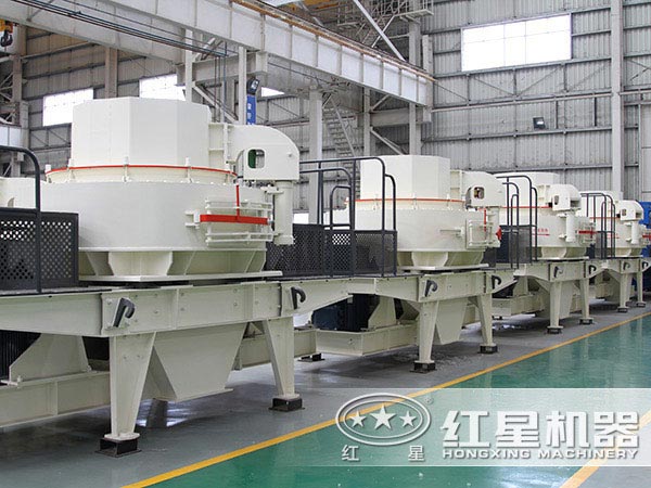 石灰石制砂機(jī)生產(chǎn)車(chē)間