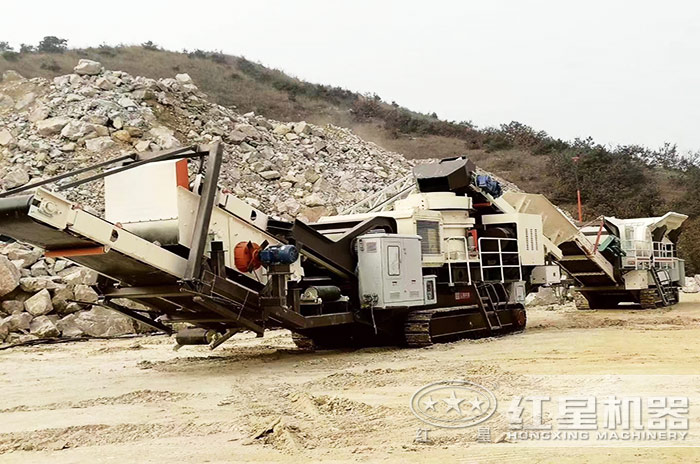 移動式混凝土石塊破碎機