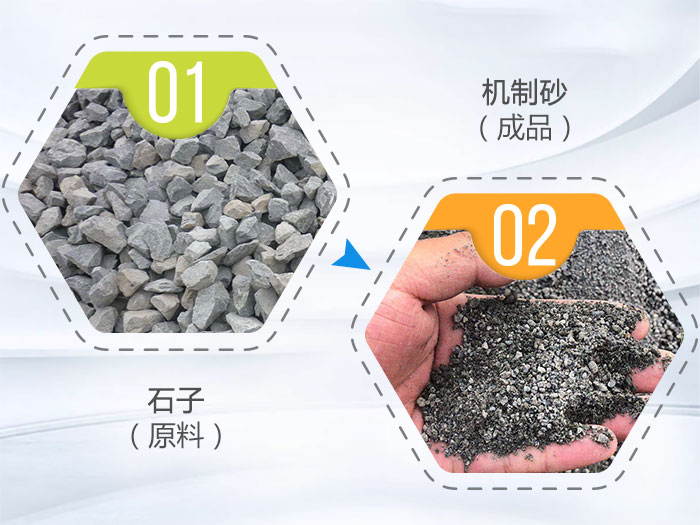 紅星機器制砂機成品品質(zhì)高