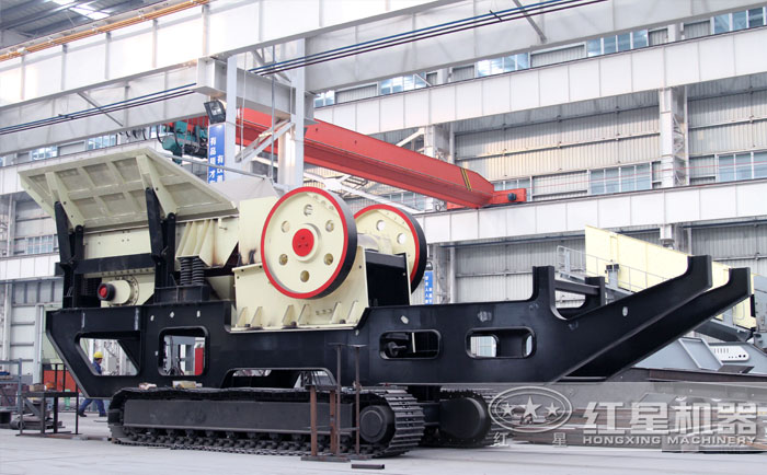 履帶移動(dòng)式破碎機(jī)車間圖 履帶移動(dòng)式破碎機(jī)車間圖