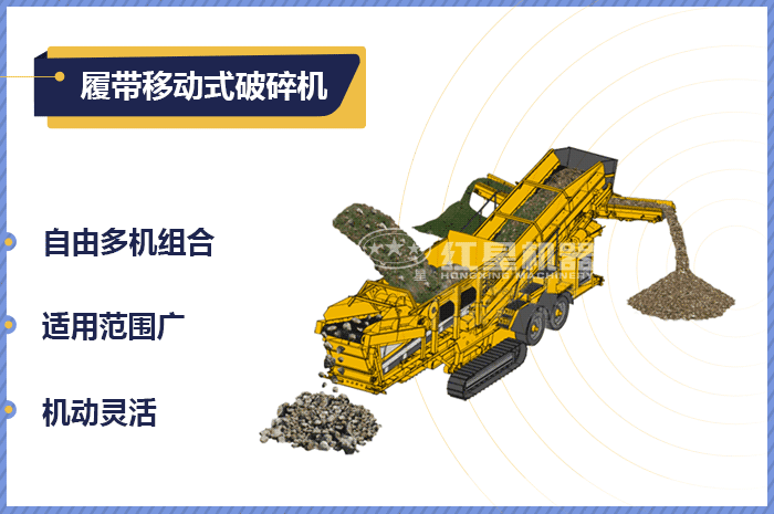 履帶移動(dòng)式破碎機(jī)工作原理 履帶移動(dòng)式破碎機(jī)工作原理